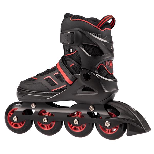 ROLKI NA14174 A CZARNO-CZERWONE NILS EXTREME
