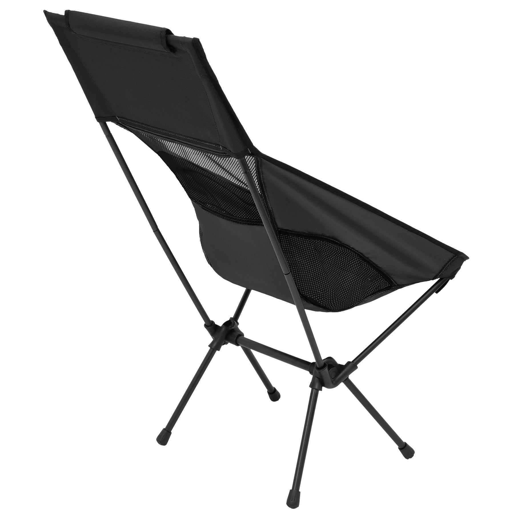 KRZESŁO SKŁADANE ULTRALIGHT BLACK NILS CAMP NC3321