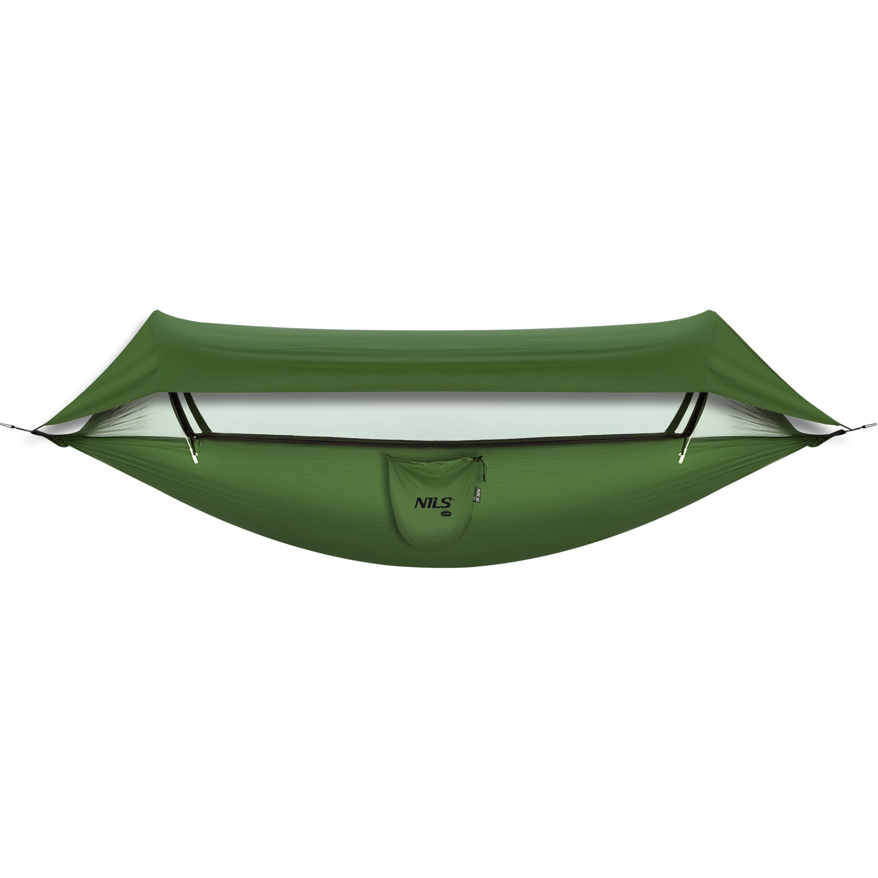 NILS Camp NC3117 hamak turystyczny z moskitierą i daszkiem – komfort outdoorowy