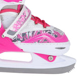 NF10927 A 2w1 DARK PINK ŁYŻWOROLKI Z WYM. PŁ. FIGUROWĄNILS EXTREME