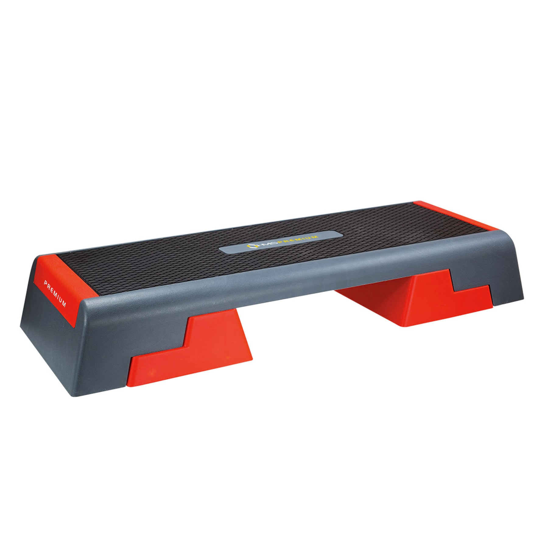 Step do aerobiku HMS Premium AS007 czarny/czerwony 3-stopniowy