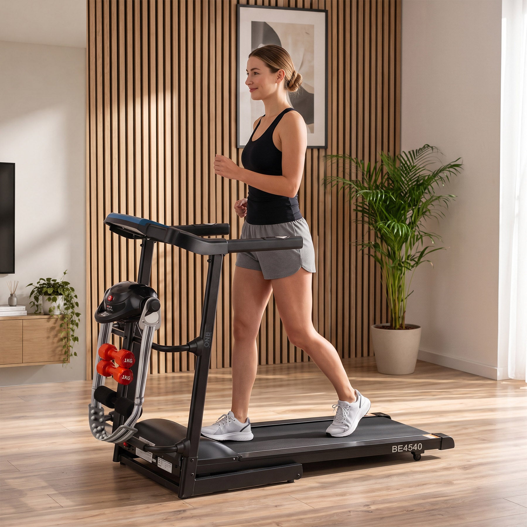 BIEŻNIA ELEKTRYCZNA Z MASAŻEREM BE4540 ONE FITNESS