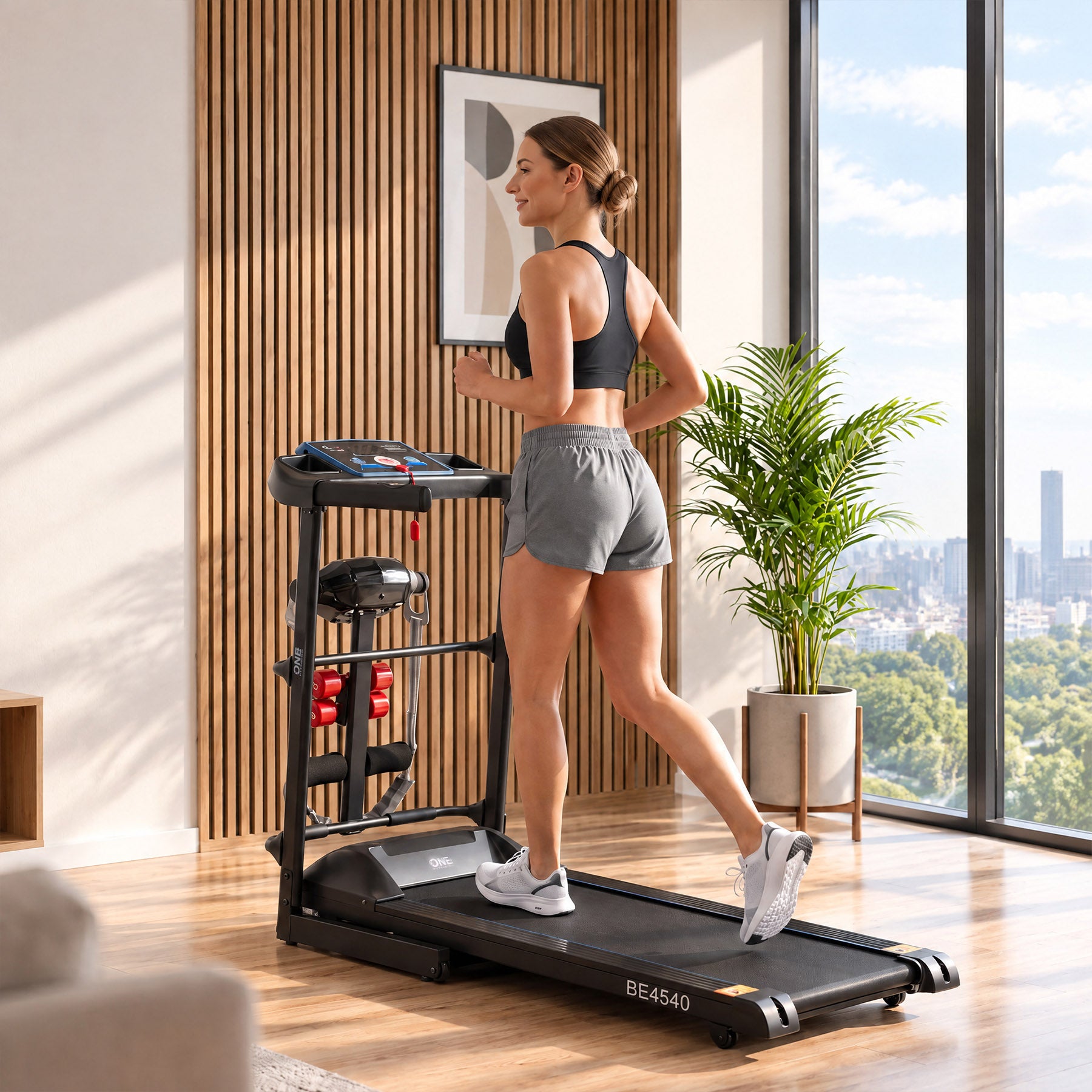 BIEŻNIA ELEKTRYCZNA Z MASAŻEREM BE4540 ONE FITNESS