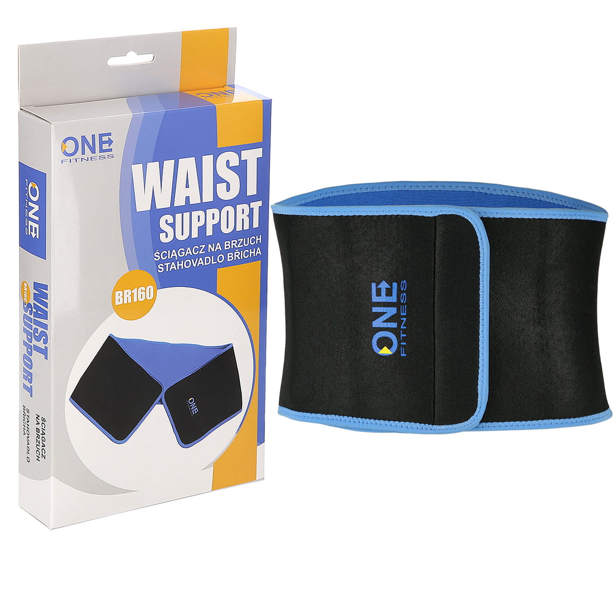 BR160  ONE SIZE ŚCIĄGACZ NA BRZUCH ONE FITNESS