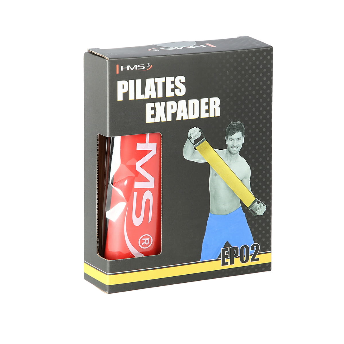 EP02 RED 0.65 x 150 x 650 MM EKSPANDER PILATES HMS