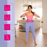 FH03 PINK HULA HOP Z OBCIĄŻNIKIEM I LICZNIKIEM STOCK