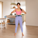 ZESTAW REGULOWANY HULA HOP PLUS SIZE FH07 GRAY Z OBCIĄŻNIKEIM I LICZNIKIEM + PAS BR125