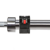 GOP220 PRO GRYF PROSTY OLIMPIJSKI 20KG 2200MM HMS + ZG1000R ZACISKI LOCK