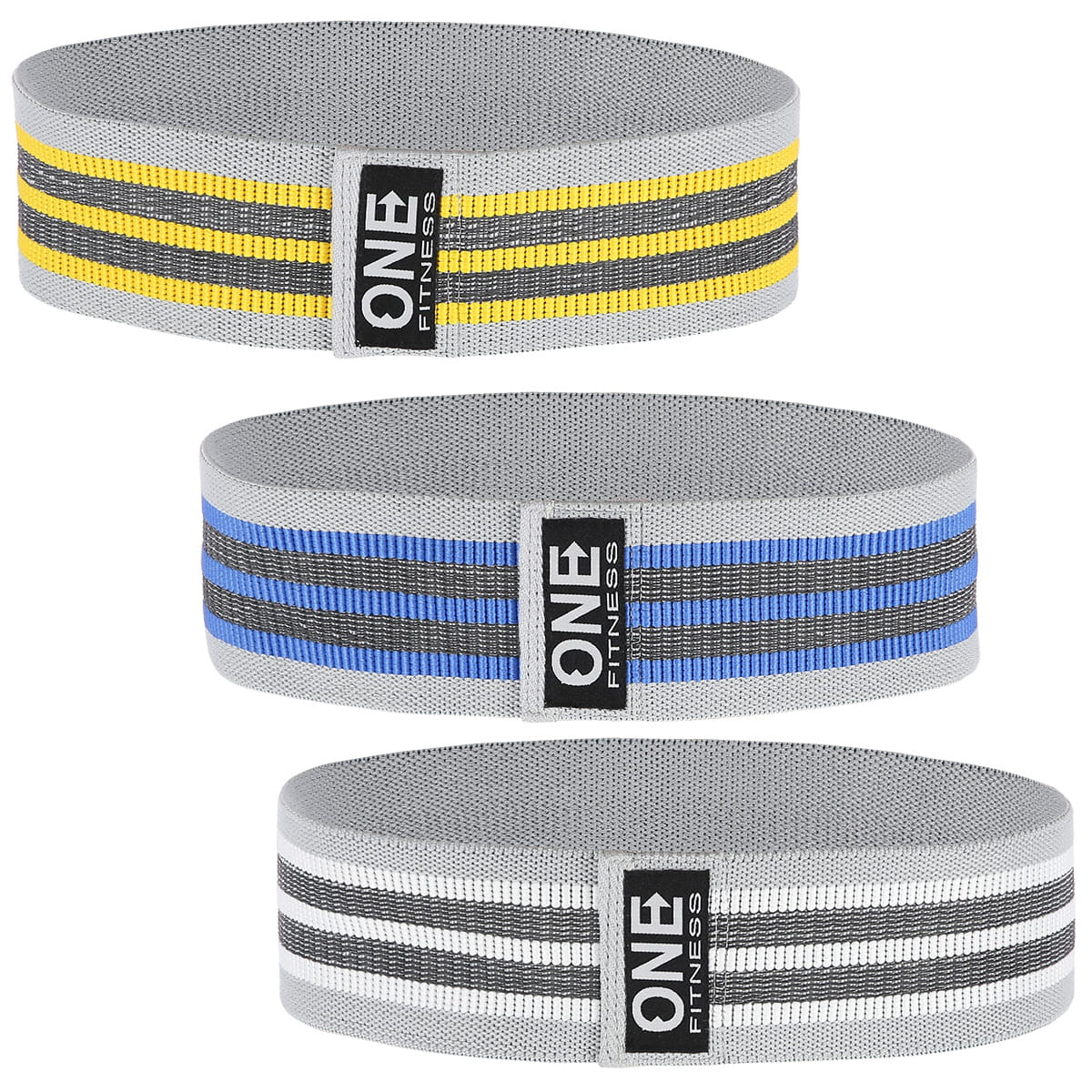 GUMY DO ĆWICZEŃ ONE FITNESS HB001 SET 3w1
