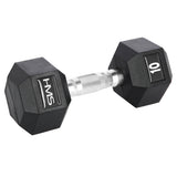 HANTEL ŻELIWNY HMS HEX PRO 10 KG OUTLET