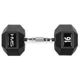 HANTEL ŻELIWNY HMS HEX PRO 16 KG OUTLET