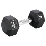 HANTEL ŻELIWNY HMS HEX PRO 16 KG OUTLET