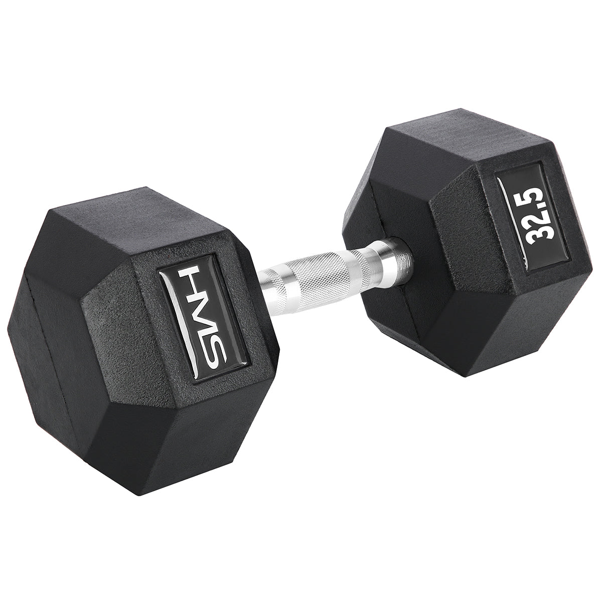 HANTEL ŻELIWNY HMS HEX PRO 32,5 KG OUTLET