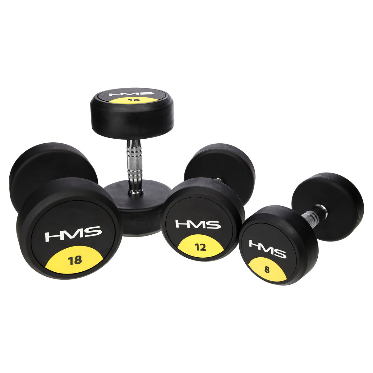 HANTEL GUMOWANY 18KG HG PRO HMS OUTLET