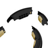 ZESTAW HULA HOP MAGNETYCZNY BLACK HHM13 Z LICZNIKIEM HMS + PAS WYSZCZUPLAJĄCY BR163 BLACK