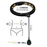 HULA HOP BLACK/GOLD Z MAGNESAMI I OBCIĄŻNIKIEM + LICZNIK HHM13  HMS