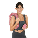 ZESTAW HULA HOP HHW01 PINK Z WYPUSTKAMI I OBCIĄŻNIKIEM HMS + PAS BR163 RED