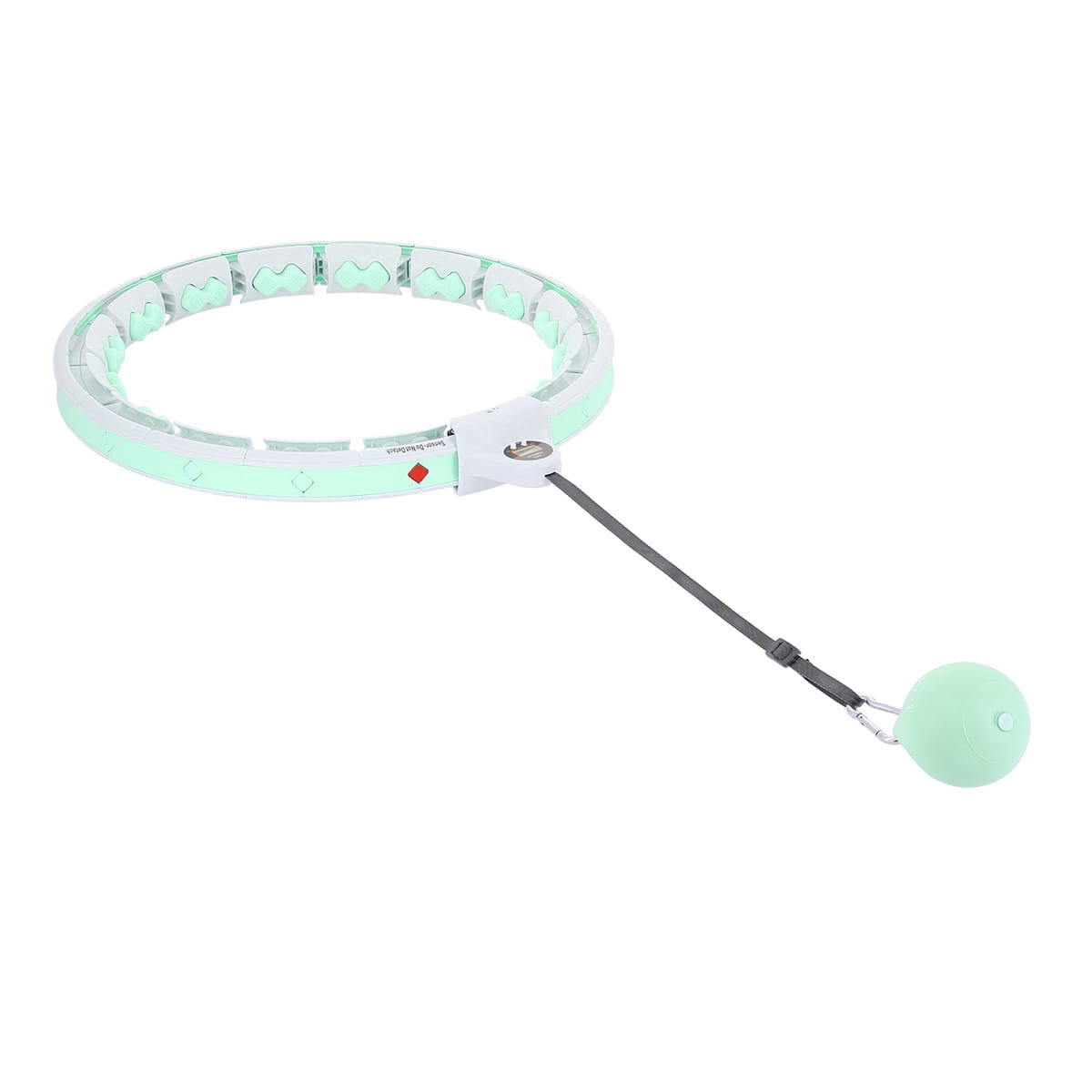 ZESTAW HULA HOP HHW06 GREEN Z PIŁKĄ GRAWITACYJNĄ I LICZNIKIEM HMS + PAS BR163 RED