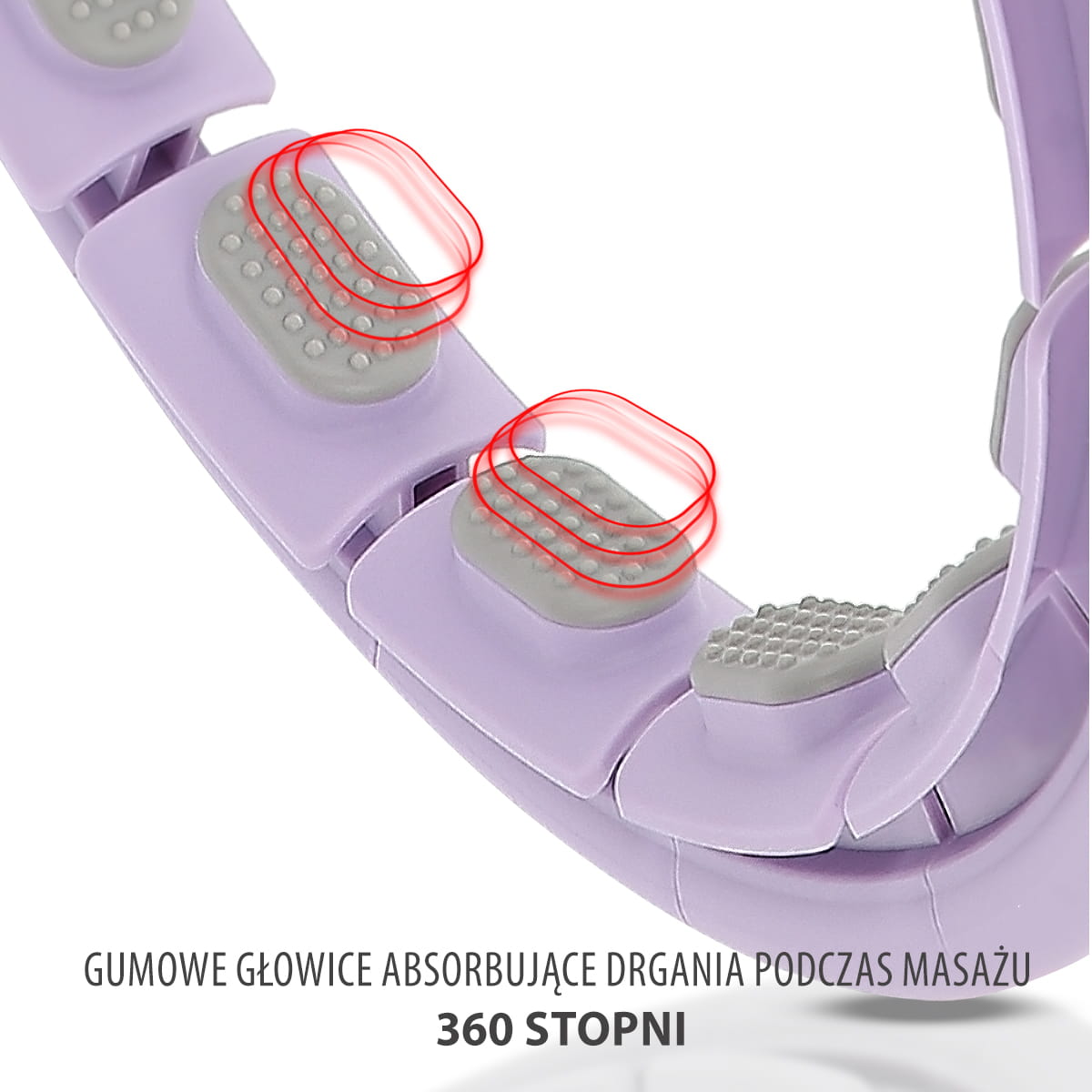 ZESTAW HULA HOP HHW09 VIOLET Z PIŁKĄ GRAWITACYJNĄ I LICZNIKIEM HMS + PAS BR163