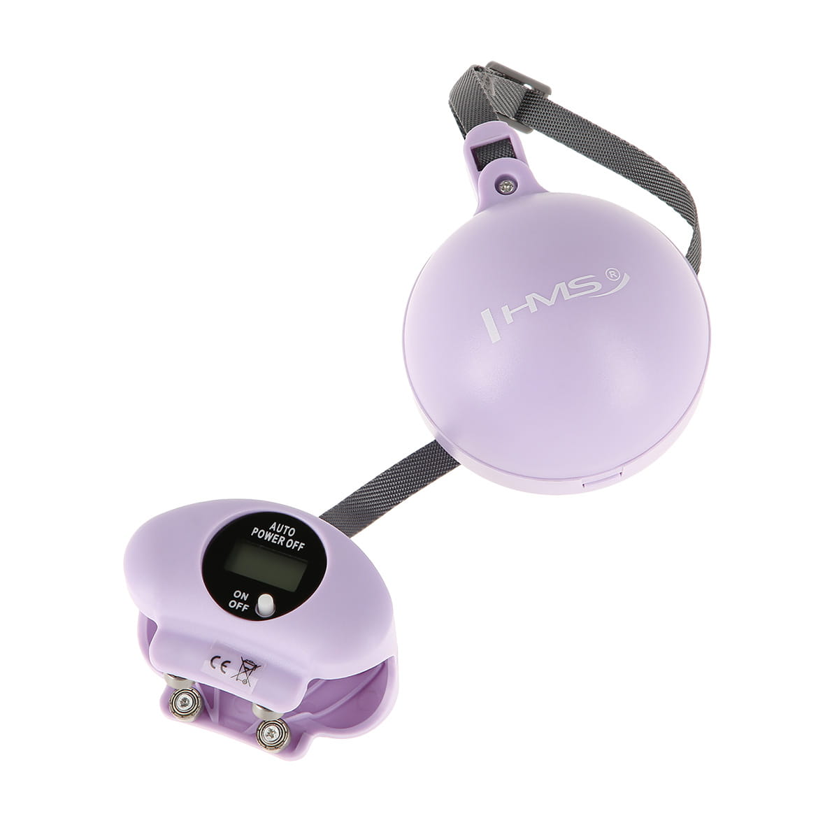 ZESTAW HULA HOP HHW09 VIOLET Z PIŁKĄ GRAWITACYJNĄ I LICZNIKIEM HMS + PAS BR163