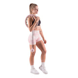 HULA HOP Z WYPUSTKAMI I OBCIĄŻNIKIEM + LICZNIK HMS HHW09 PINK