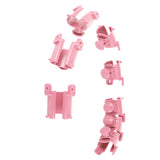 HULA HOP PINK Z WYPUSTKAMI I OBCIĄŻNIKIEM HMS HHW12 PLUS SIZE