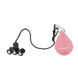 HULA HOP PINK Z WYPUSTKAMI I OBCIĄŻNIKIEM HMS HHW12 PLUS SIZE
