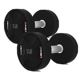 HPC SET ZESTAW HANTLI POLIURETANOWYCH  2 x 2.5 - 25 KG CPU - 275 KG HMS