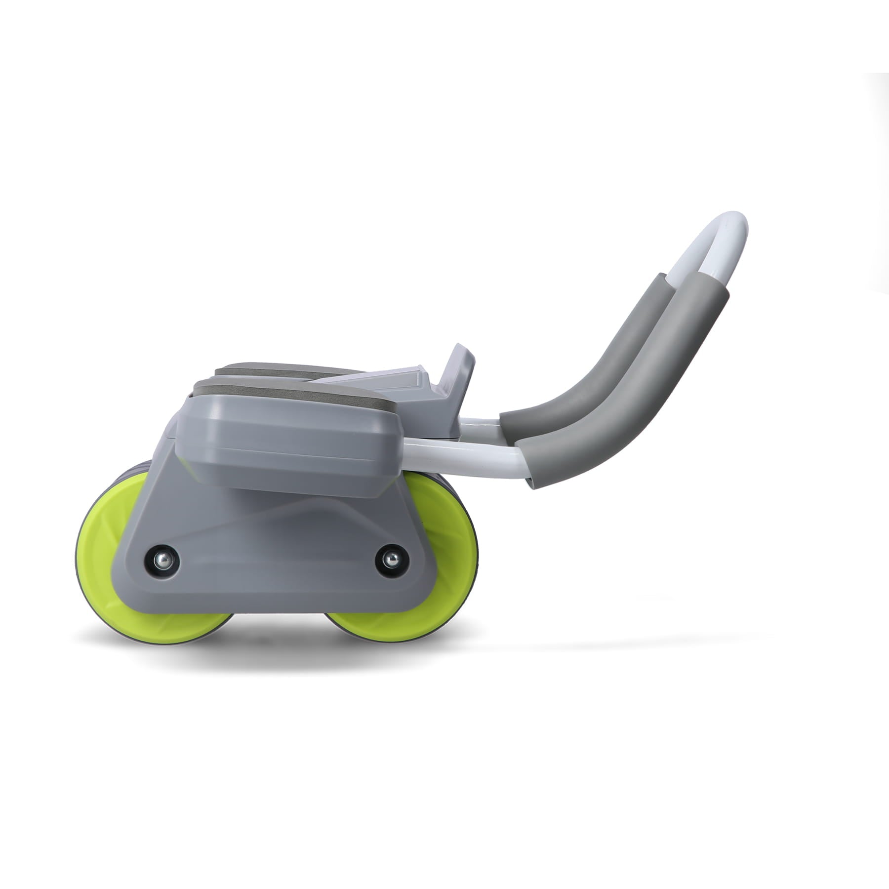 KÓŁKO ABS AUTOMATYCZNE KOŁO DO ĆWICZEŃ MIĘŚNI BRZUCHA Z PODPARCIEM GRAY KA08