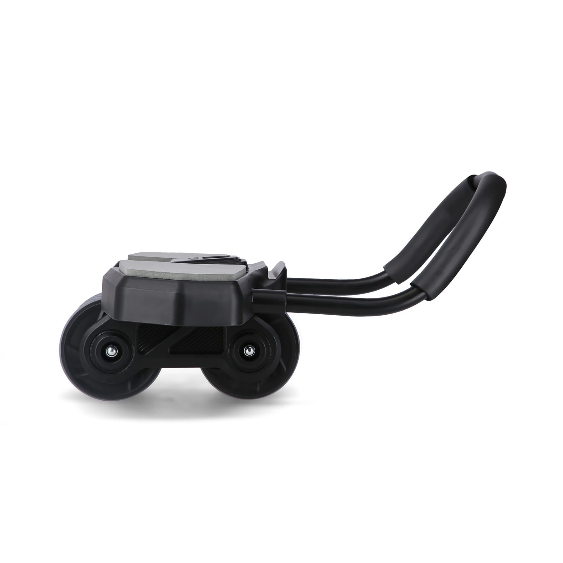 KÓŁKO ABS AUTOMATYCZNE KOŁO DO ĆWICZEŃ MIĘŚNI BRZUCHA Z PODPARCIEM BLACK KA10