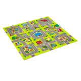 MATA DZIECIĘCA PUZZLE CARS 9 ELEMENTÓW 10MM NILS FUN MD02