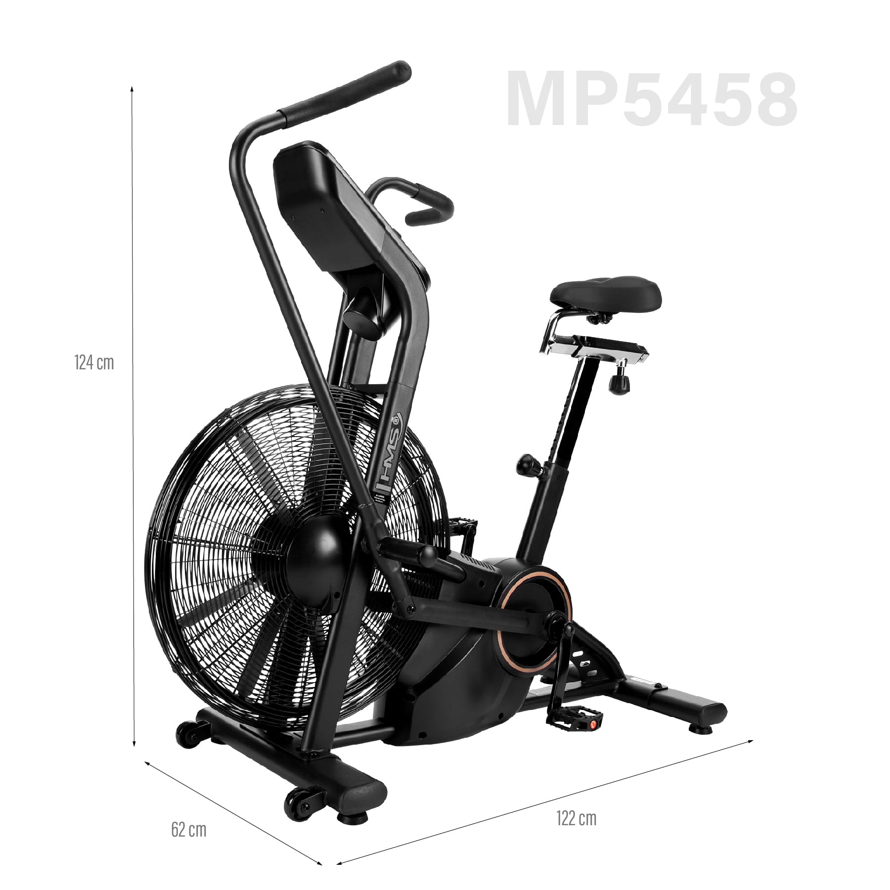 ROWER POWIETRZNY MP5458  SEMI COMMERCIAL HMS