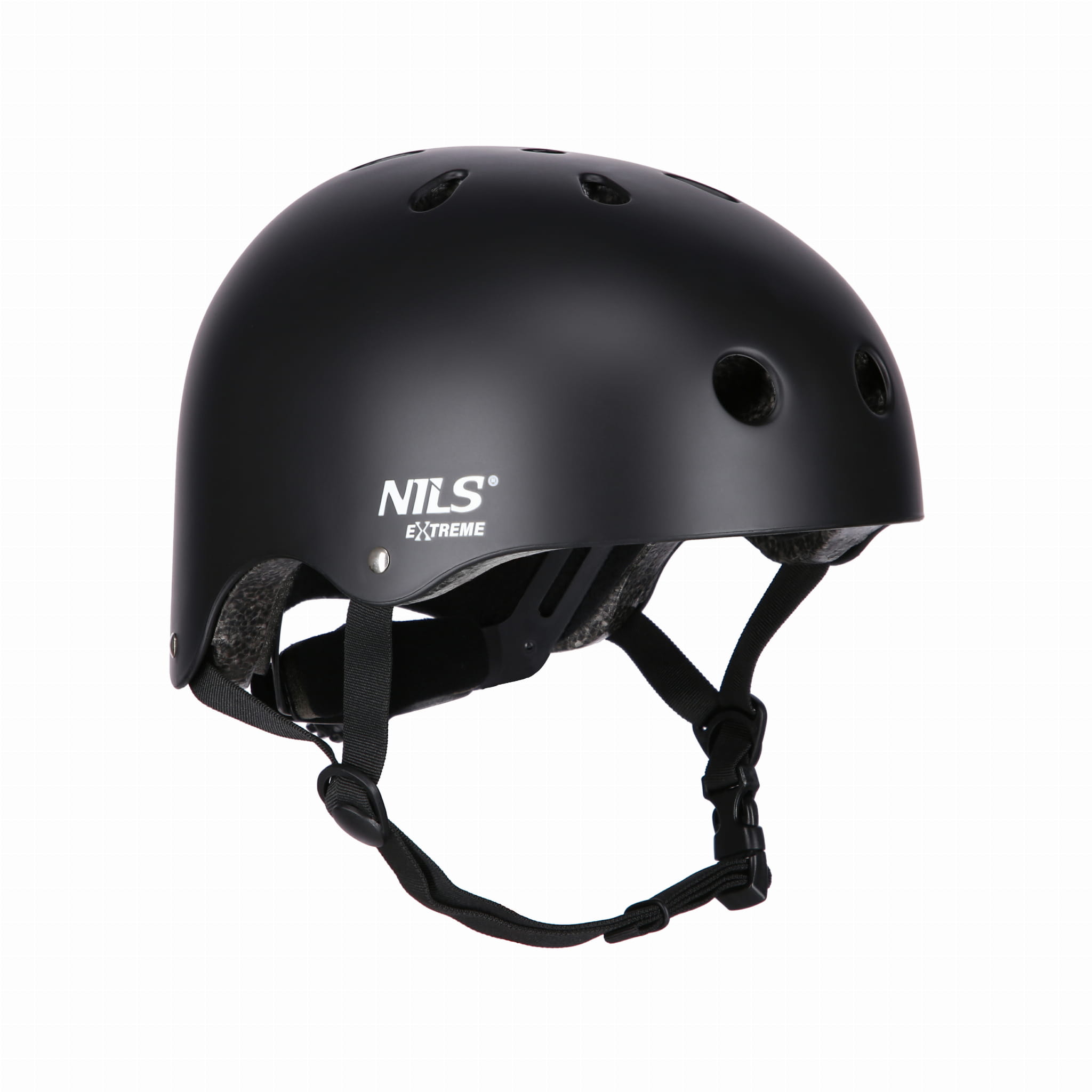 ZESTAW  KASK Z OCHRANIACZAMI CZARNY NILS EXTREME MR290+H230