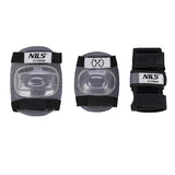 ZESTAW KASK Z OCHRANIACZAMI SZARY NILS EXTREME MR290+H230