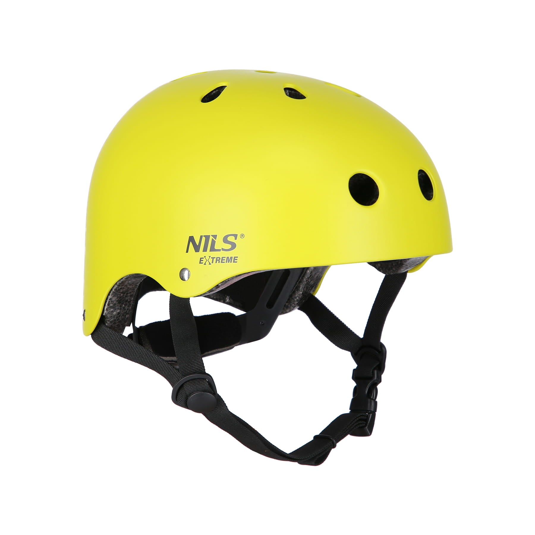 ZESTAW KASK Z OCHRANIACZAMI ŻÓŁTY NILS EXTREME MR290+H230