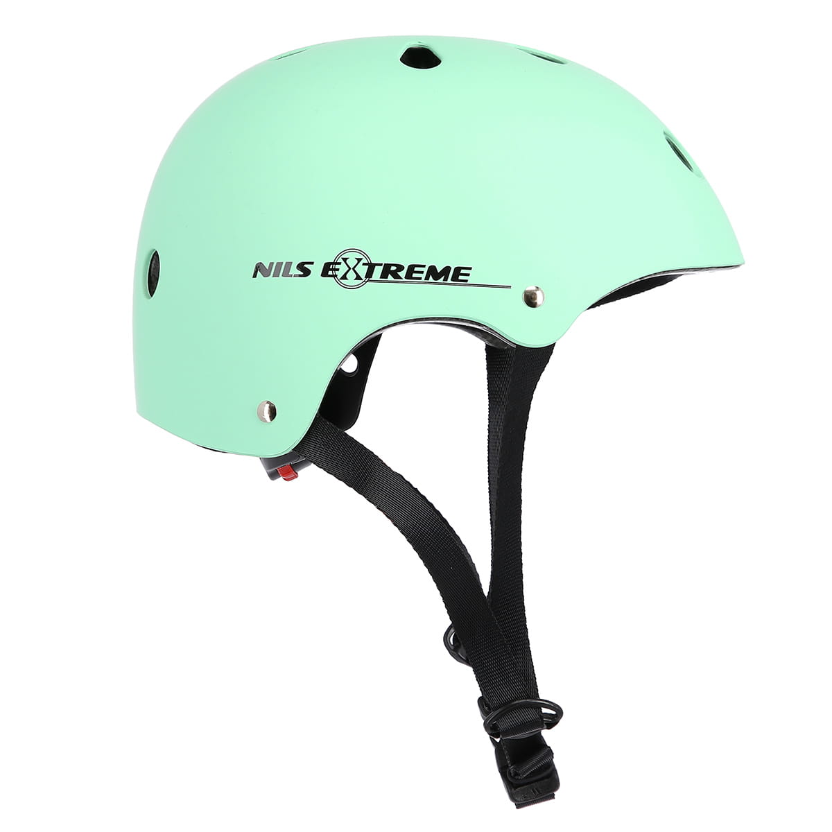 MTV12 ZIELONY MATOWY KASK NILS EXTREME