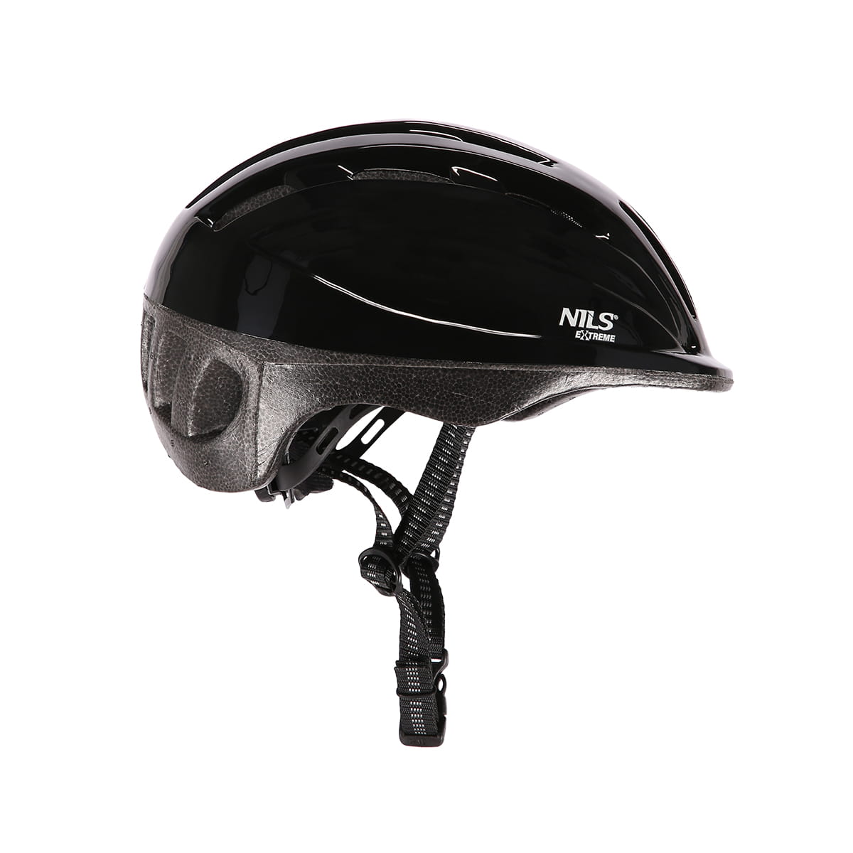 KASK DZIECIĘCY MTV62J CZARNY NILS EXTREME