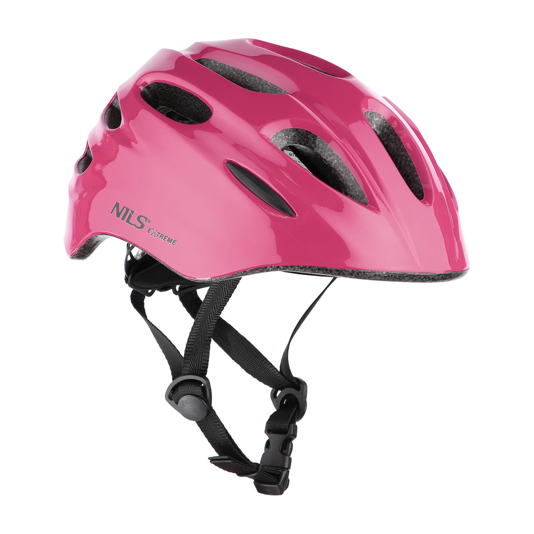 KASK MTW01 LED RÓŻOWY  NILS EXTREME