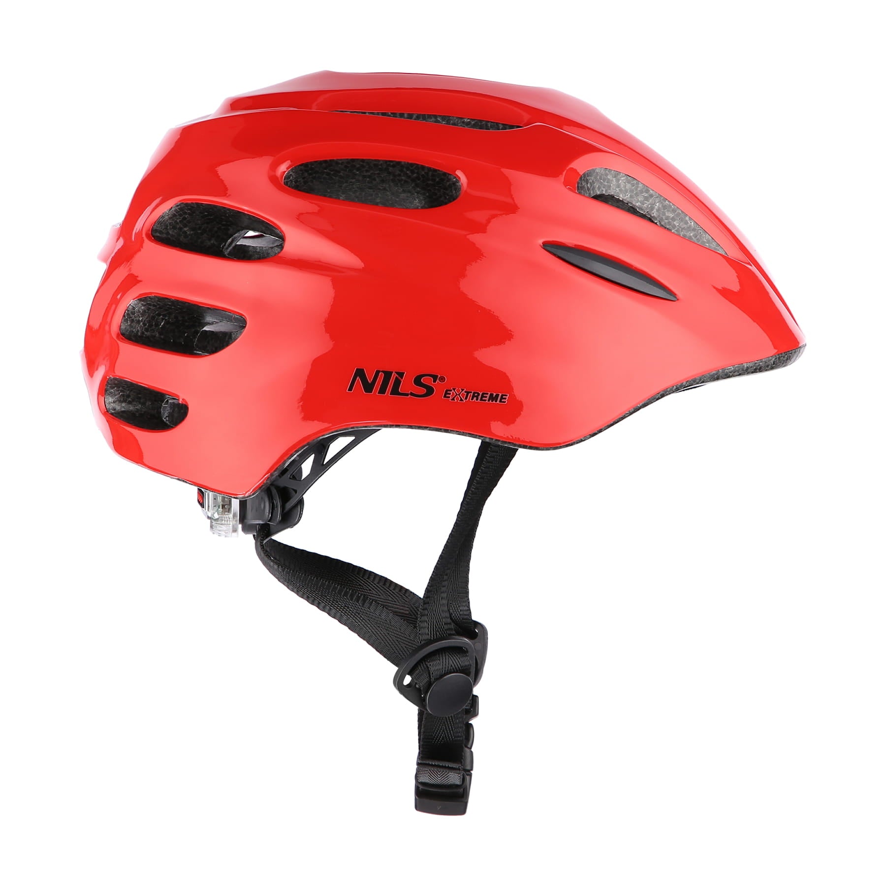 KASK CZERWONY MTW01 LED NILS EXTREME