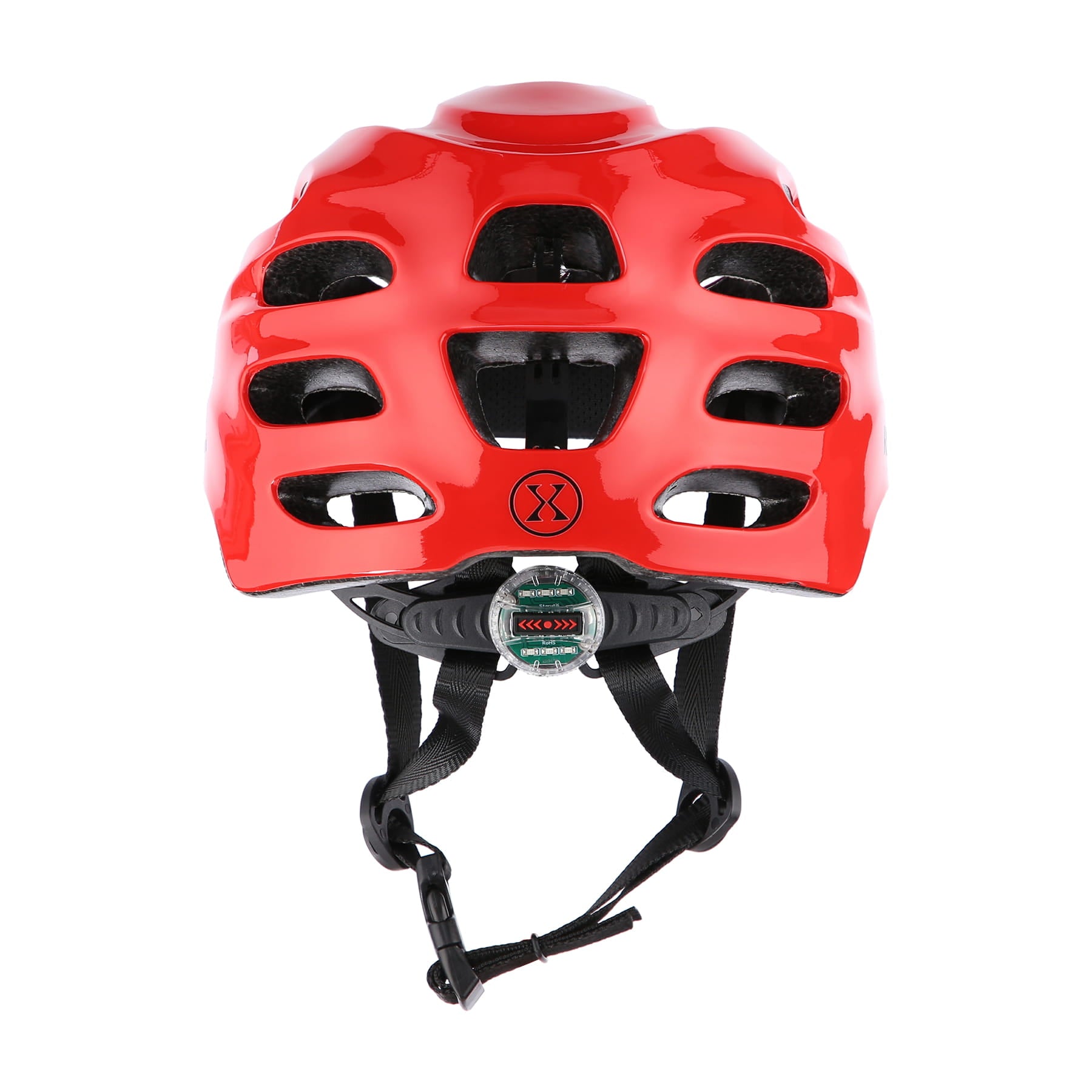KASK CZERWONY MTW01 LED NILS EXTREME