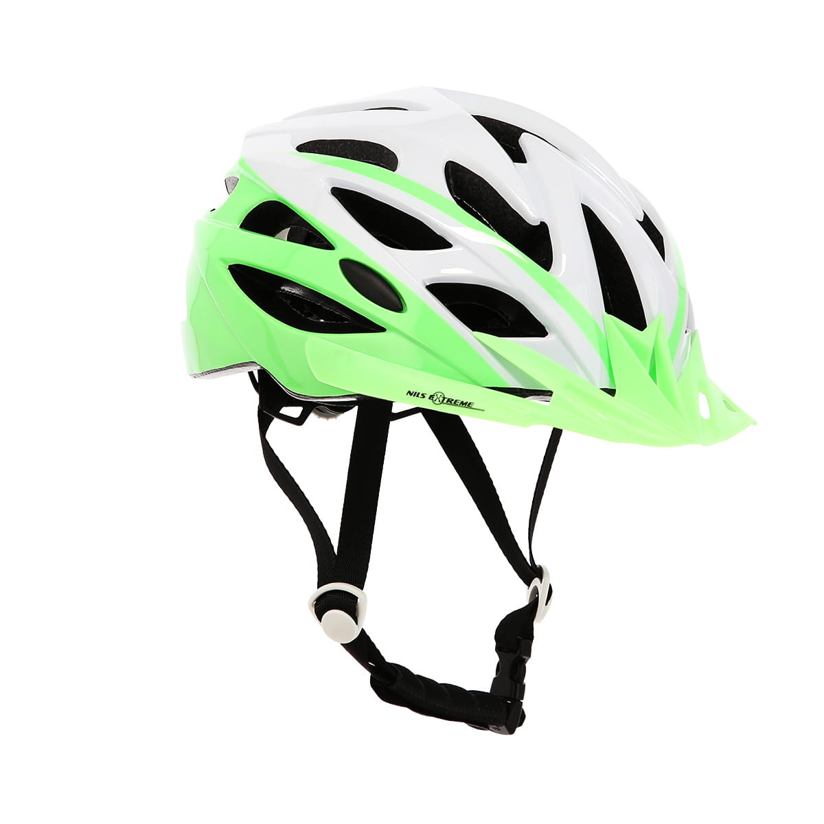 MTW210 SZARO-ZIELONY KASK NILS EXTREME