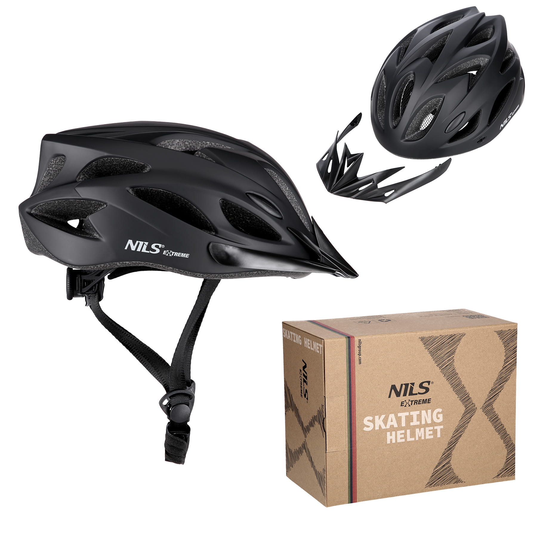 KASK MTW291 CZARNY NILS EXTREME
