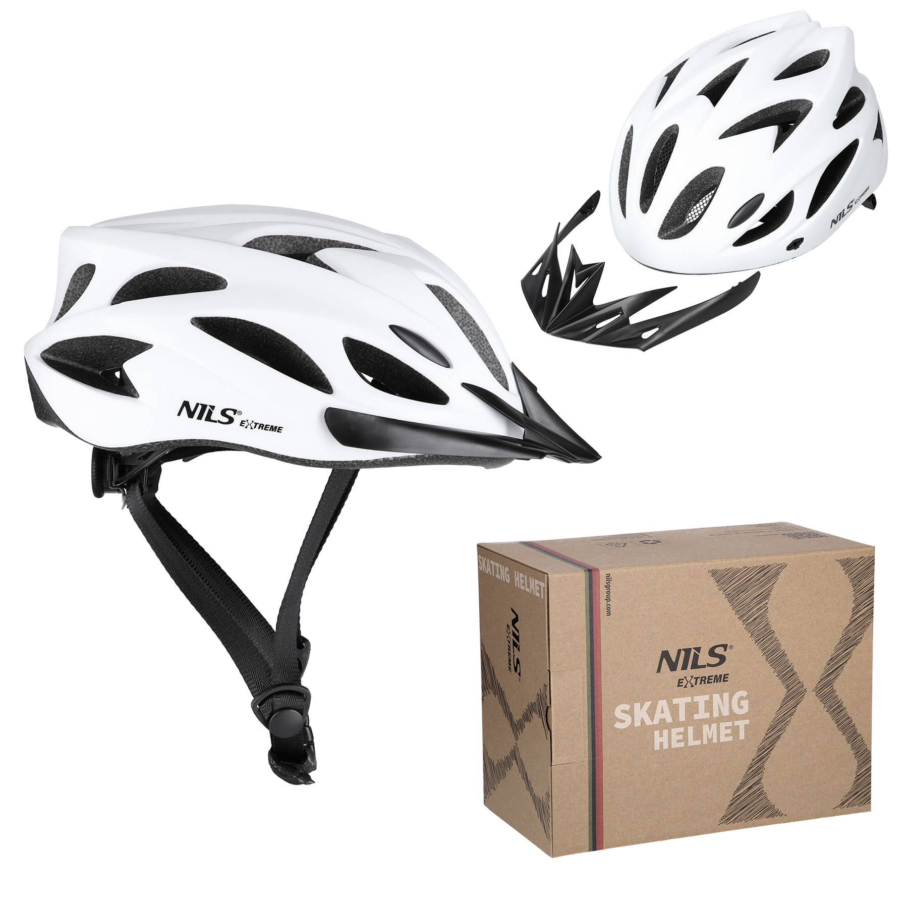 KASK MTW291 BIAŁY NILS EXTREME