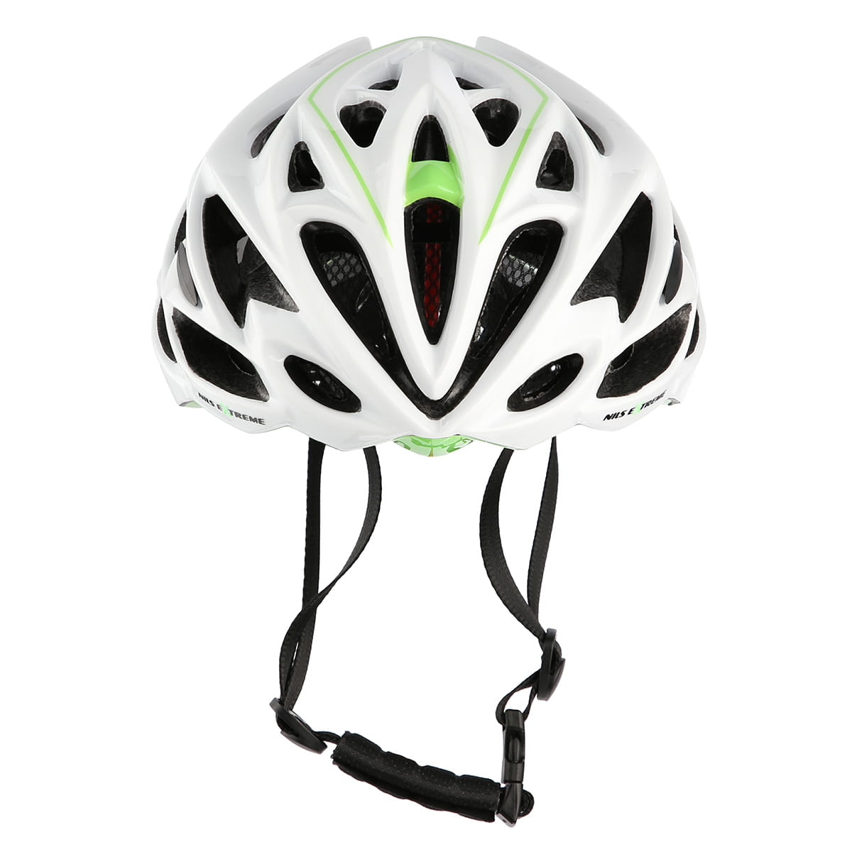 MTW58 BIAŁO-ZIELONY KASK NILS EXTREME