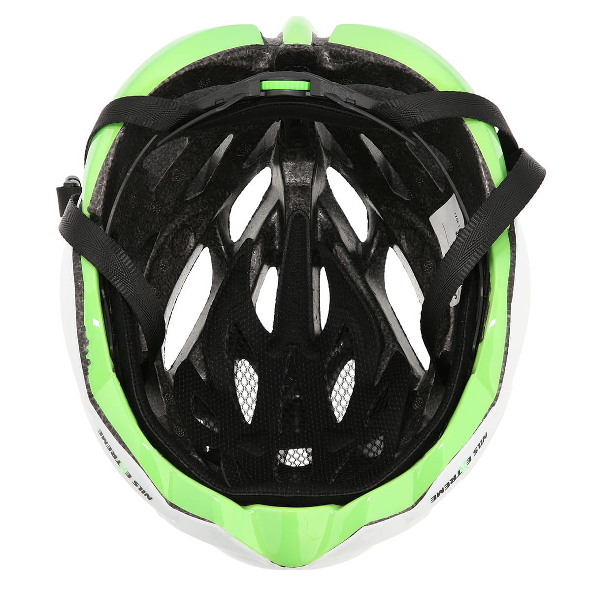 MTW58 BIAŁO-ZIELONY KASK NILS EXTREME
