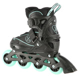 ROLKI REGULOWANE ROZM.39-42 CZARNO/NIEBIESKIE NILS EXTREME NA11008OUTLET