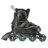 ROLKI REGULOWANE ROZM.39-42 CZARNO/NIEBIESKIE NILS EXTREME NA11008OUTLET