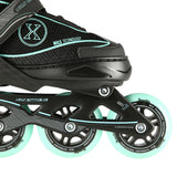 ROLKI REGULOWANE ROZM.39-42 CZARNO/NIEBIESKIE NILS EXTREME NA11008OUTLET