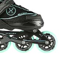 ROLKI REGULOWANE ROZM.39-42 CZARNO/NIEBIESKIE NILS EXTREME NA11008OUTLET