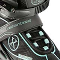 ROLKI REGULOWANE ROZM.39-42 CZARNO/NIEBIESKIE NILS EXTREME NA11008OUTLET